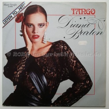 Diana Barton - Tango • 12" Vinyl Maxi - Labyrinth Music