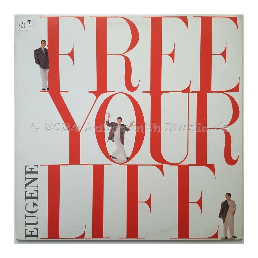 Eugene - Free Your Life • 12" Vinyl Maxi • EX - Labyrinth Music