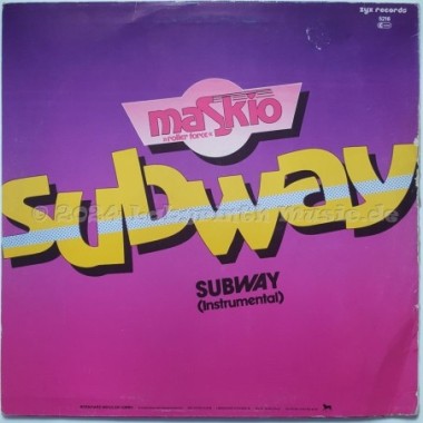 Maskio • Roller Force - Subway • 12" Vinyl Maxi - Labyrinth Music