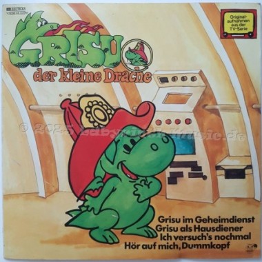 Eberhard Cronshagen - Grisu Der Kleine Drache • 12" Vinyl LP - Labyrinth Music