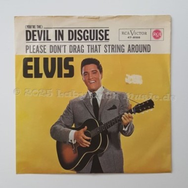 Elvis Presley - (You're The) Devil In Disguise • 7" Vinyl • EX - Labyrinth Music