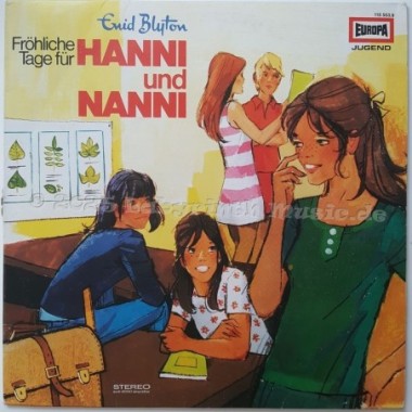 Enid Blyton - Fröhliche Tage Für Hanni Und Nanni • 12" Vinyl LP - Labyrinth Music