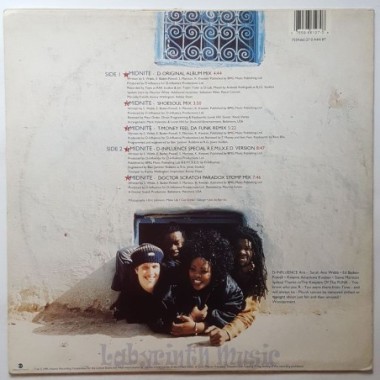 D-Influence - Midnite • 12" Vinyl Maxi • EX - Labyrinth Music