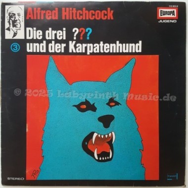 Mary Virginia Carey - Die Drei ??? Und Der Karpatenhund • 12" Vinyl LP - Labyrinth Music