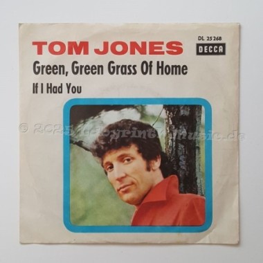 Tom Jones - Green, Green Grass Of Home • 7" Vinyl • EX - Labyrinth Music