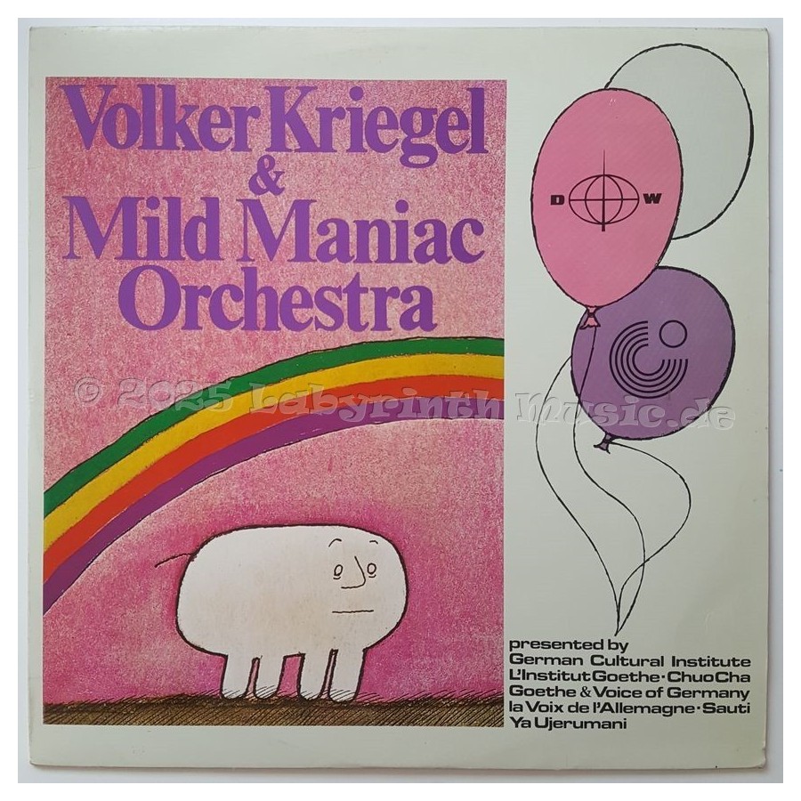 Volker Kriegel • Mild Maniac Orchestra - Volker Kriegel & Mild Maniac Orchestra • 12" Vinyl LP • EX - Labyrinth Music