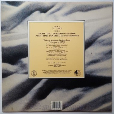 Dino - 24/7 • 12" Vinyl Maxi • MINT - Labyrinth Music