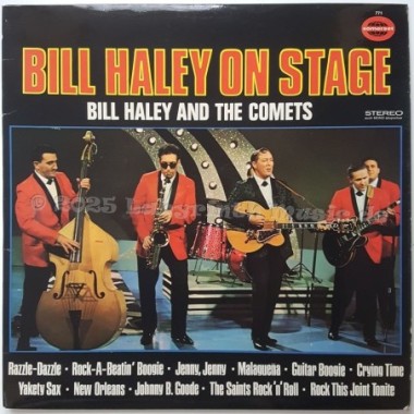 Bill Haley & The Comets - Bill Haley On Stage • 12" Vinyl LP • EX - Labyrinth Music