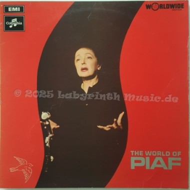 Edith Piaf - The World Of Piaf • 12" Vinyl LP - Labyrinth Music