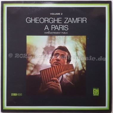 Gheorghe Zamfir - Gheorghe Zamfir A Paris • Volume 2 • 12" Vinyl LP • EX - Labyrinth Music