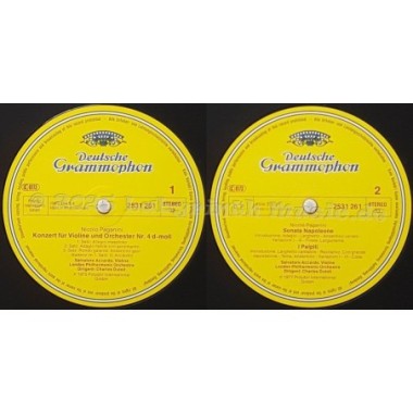 Nicolò Paganini - Concerto Per Violino N. 4 • Sonata Napoleone • I Palpiti • 12" Vinyl LP • NM - Labyrinth Music