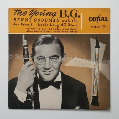 Benny Goodman • The Joe Venuti - Eddie Lang All Stars - The Young B. G. • 7" Vinyl • EX - Labyrinth Music