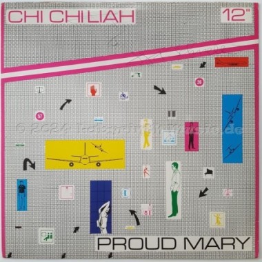 Chi Chi Liah - Proud Mary • 12" Vinyl Maxi - Labyrinth Music