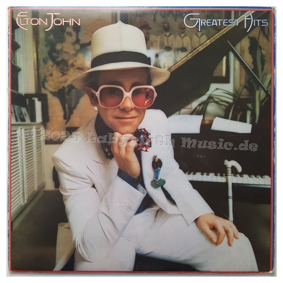 Elton John - Greatest Hits • 12" Vinyl LP - Labyrinth Music