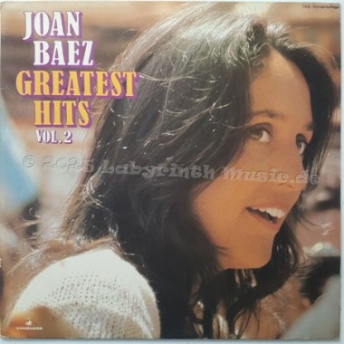Joan Baez - Greatest Hits Vol. 2 • 12" Vinyl LP • EX - Labyrinth Music