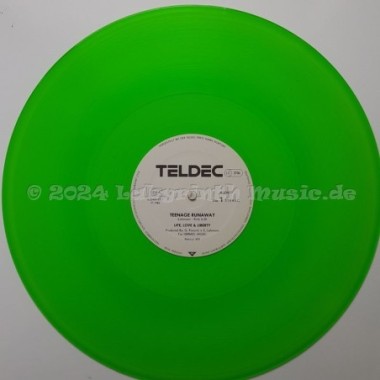Life, Love & Liberty - Teenage Runaway • 12" Vinyl Maxi • EX - Labyrinth Music