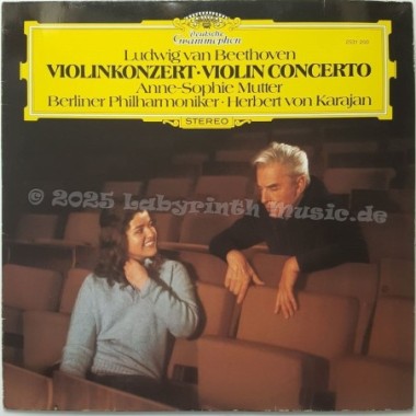 Ludwig Van Beethoven - Violinkonzert • Violin Concerto • 12" Vinyl LP • EX - Labyrinth Music