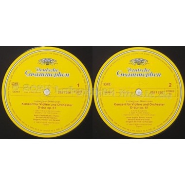 Ludwig Van Beethoven - Violinkonzert • Violin Concerto • 12" Vinyl LP • EX - Labyrinth Music