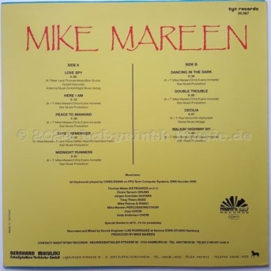 Mike Mareen - Dance Control • 12" Vinyl LP • NM - Labyrinth Music
