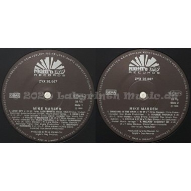 Mike Mareen - Dance Control • 12" Vinyl LP • NM - Labyrinth Music