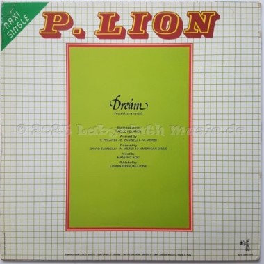 P. Lion - Dream • 12" Vinyl Maxi - Labyrinth Music
