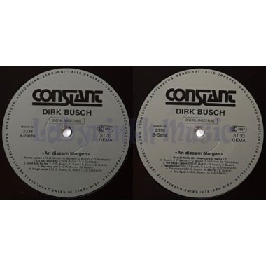 Dirk Busch - An Diesem Morgen • 12" Vinyl LP • NM - Labyrinth Music