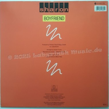 Sharon - Boyfriend • 12" Vinyl Maxi • EX - Labyrinth Music