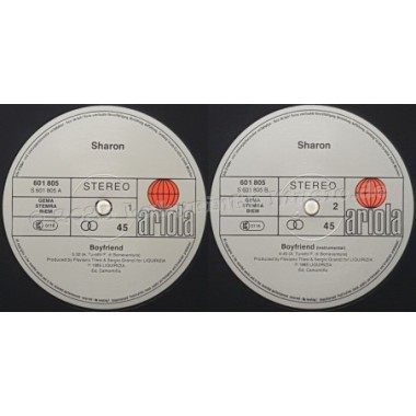 Sharon - Boyfriend • 12" Vinyl Maxi • EX - Labyrinth Music