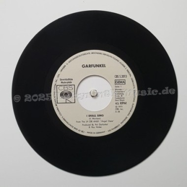 Art Garfunkel - I Shall Sing • 7" Vinyl • EX - Labyrinth Music