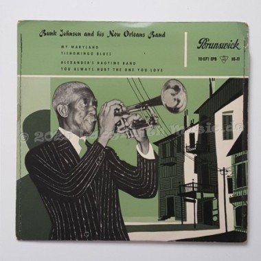 Bunk Johnson And His New Orleans Band - Bunk Johnson And His New Orleans Band • 7" Vinyl - Labyrinth Music