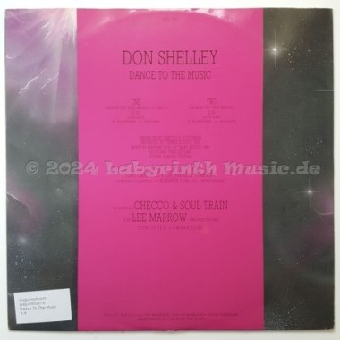 Don Shelley - Dance To The Music • 12" Vinyl Maxi - Labyrinth Music