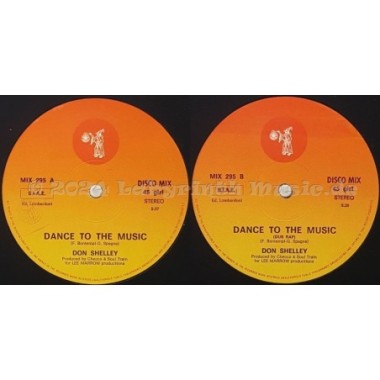 Don Shelley - Dance To The Music • 12" Vinyl Maxi - Labyrinth Music