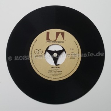 Ike & Tina Turner - Nutbush City Limits • Help Him • 7" Vinyl - Labyrinth Music