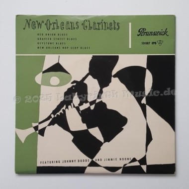 Johnny Dodds • Jimmie Noone - New Orleans Clarinets • 7" Vinyl • EX - Labyrinth Music