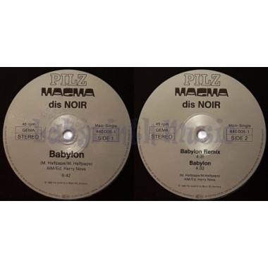 Dis Noir - Babylon  • 12" Vinyl Maxi - Labyrinth Music