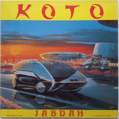 Koto - Jabdah • 12" Vinyl Maxi - Labyrinth Music