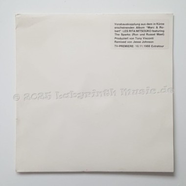 Les Rita Mitsouko & Sparks - Singing In The Shower • 7" Vinyl • EX - Labyrinth Music
