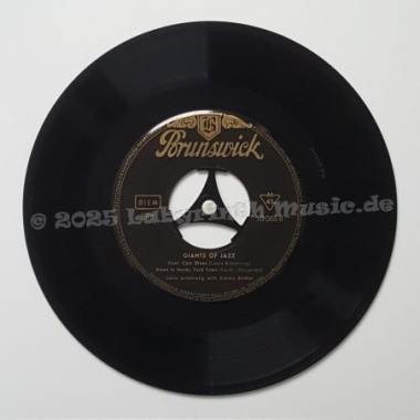 Louis Armstrong With Sidney Bechet - Giants Of Jazz • 7" Vinyl - Labyrinth Music