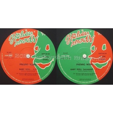 Premio Nobel - Baby Doll • 12" Vinyl Maxi • NM - Labyrinth Music