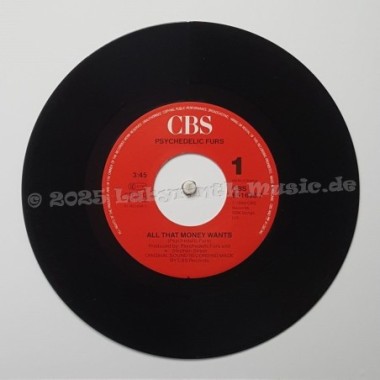 The Psychedelic Furs - All That Money Wants • 7" Vinyl - Labyrinth Music