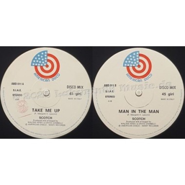 Scotch - Take Me Up • Man In The Man • 12" Vinyl Maxi - Labyrinth Music