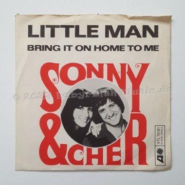 Sonny & Cher - Little Man • 7" Vinyl - Labyrinth Music