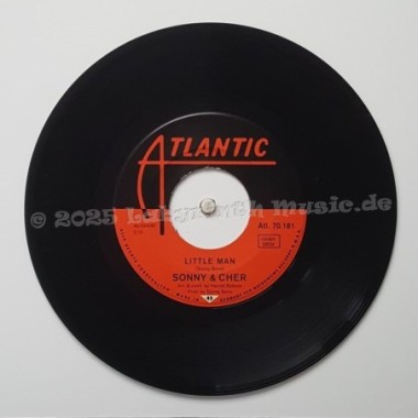 Sonny & Cher - Little Man • 7" Vinyl - Labyrinth Music