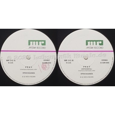 Stravaganza - Pray • 12" Vinyl Maxi • EX - Labyrinth Music