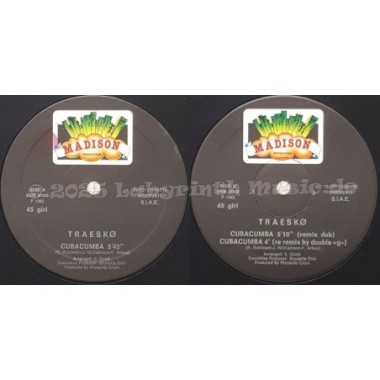 Traesko - Cubacumba • 12" Vinyl Maxi • MINT - Labyrinth Music