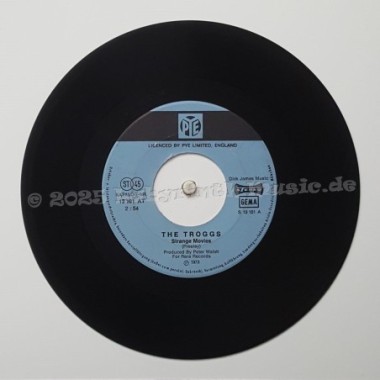 The Troggs - Strange Movies • I'm On Fire • 7" Vinyl - Labyrinth Music