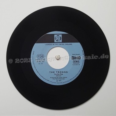 The Troggs - Strange Movies • I'm On Fire • 7" Vinyl - Labyrinth Music