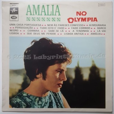 Amália - No Olympia • 12" Vinyl LP • EX - Labyrinth Music