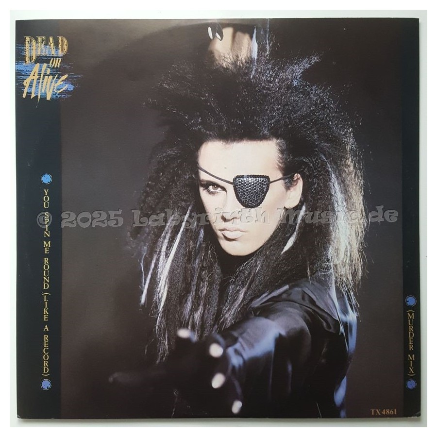 Dead Or Alive - You Spin Me Round • Murder Mix • 12" Vinyl Maxi • MINT - Labyrinth Music