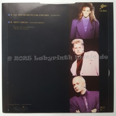 Dead Or Alive - You Spin Me Round • Murder Mix • 12" Vinyl Maxi • MINT - Labyrinth Music